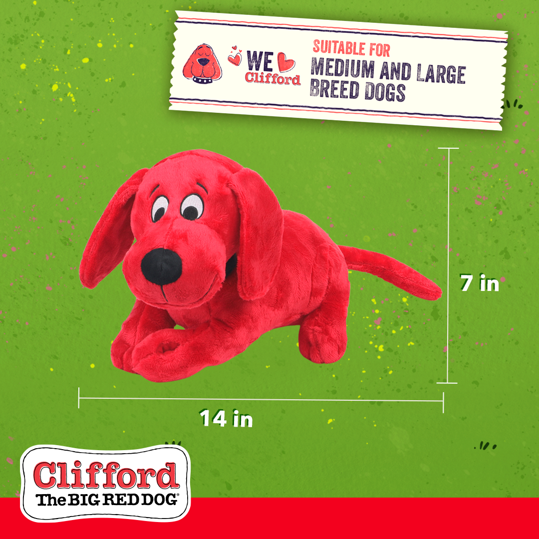 Clifford The Big Red Snuggle Buddy 14-in Plush Dog Toy