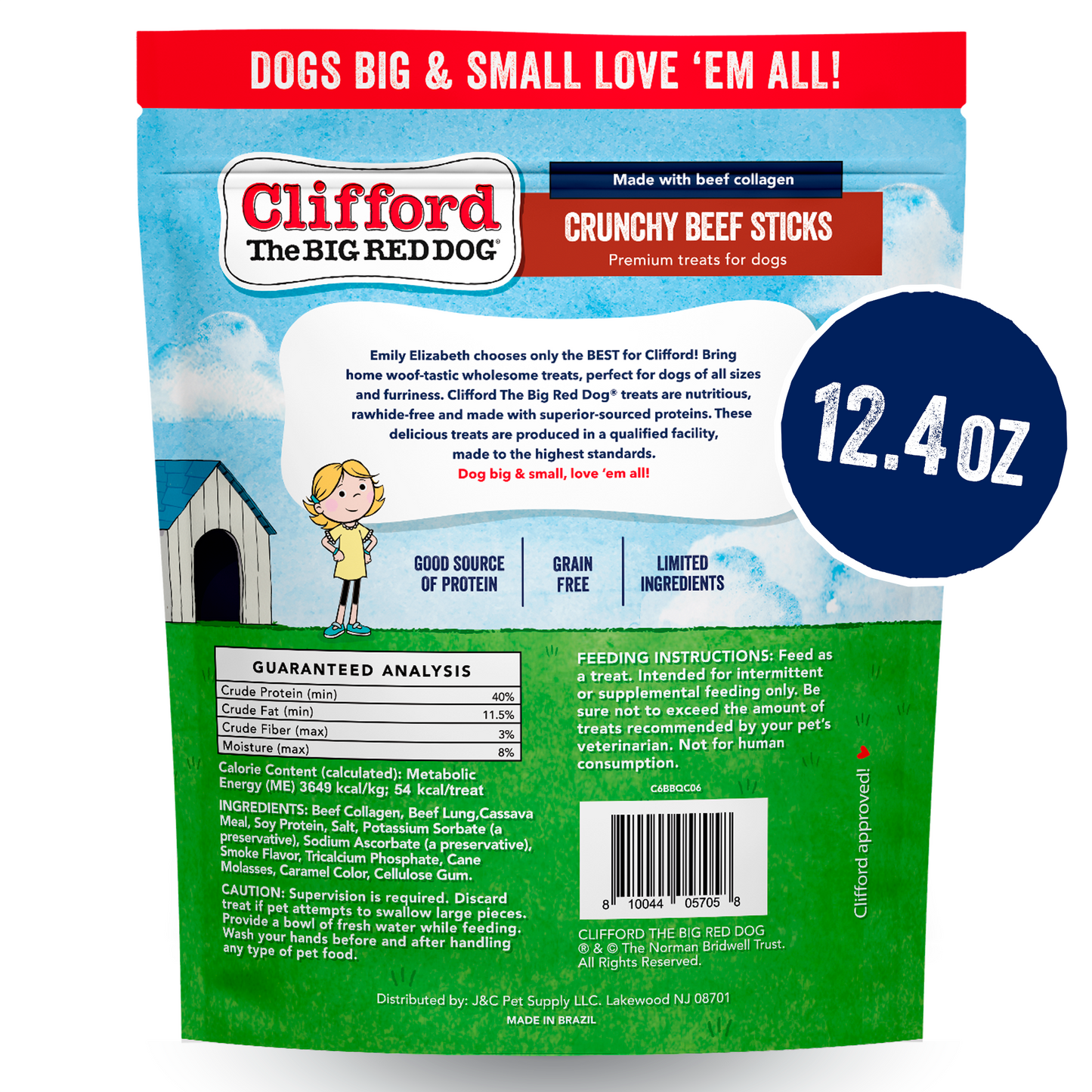 Clifford® Crunchy Beef Sticks 24 ct