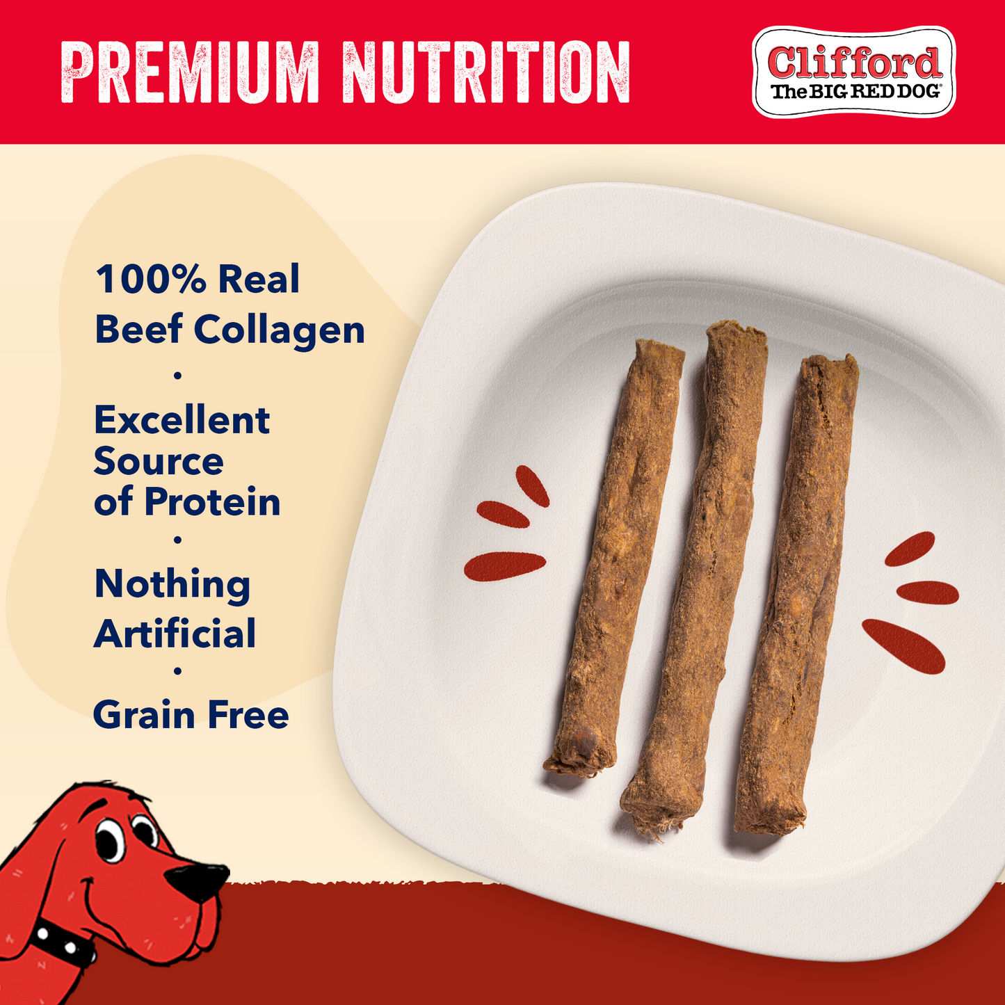 Clifford® Crunchy Beef Sticks 24 ct