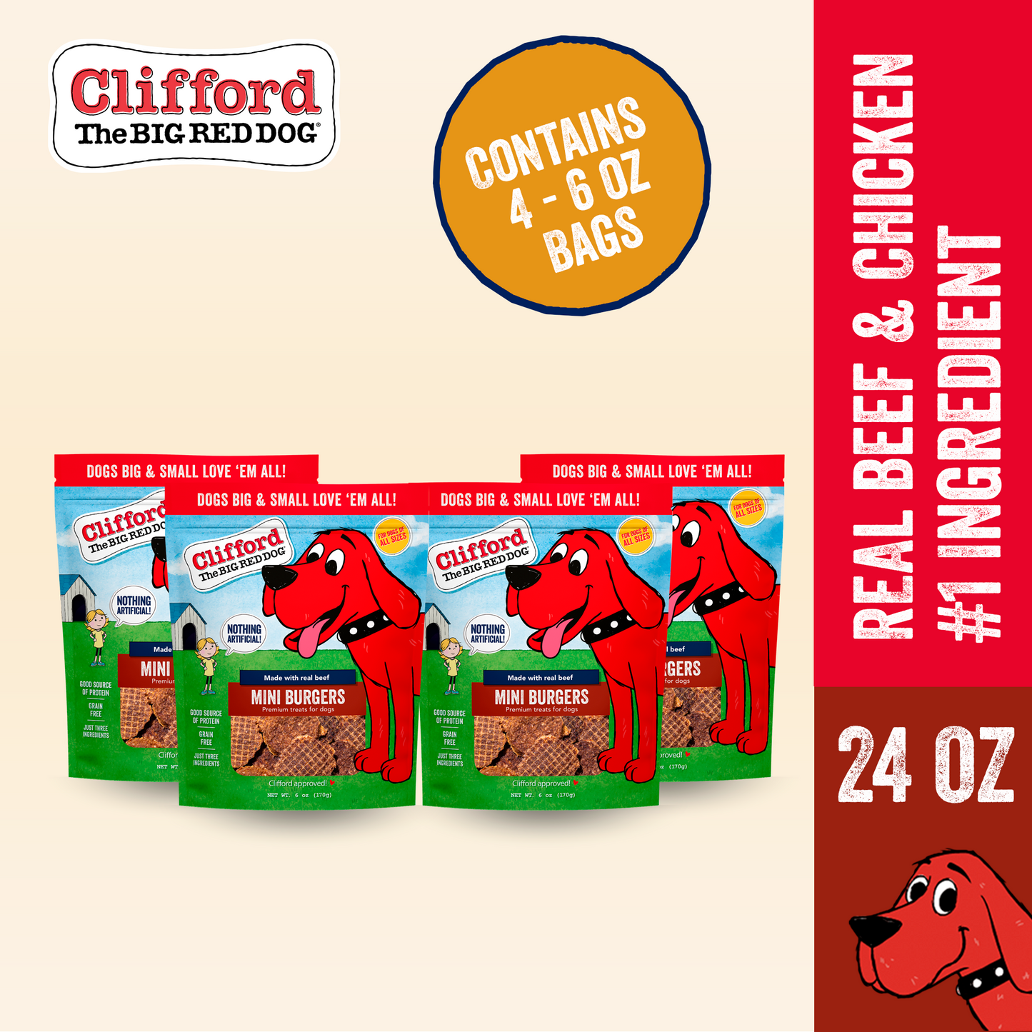 Clifford® Mini Burgers 24 oz