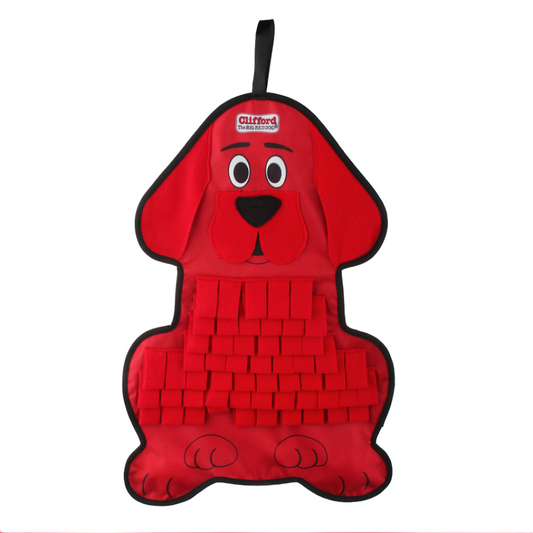Clifford The Big Red Dog Hide n' Seek Snuffle Mat Puzzle Dog Toy