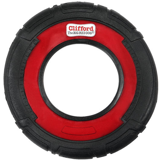 Clifford The Big Red 9.25-in Durable Flying Disc Dog Toy