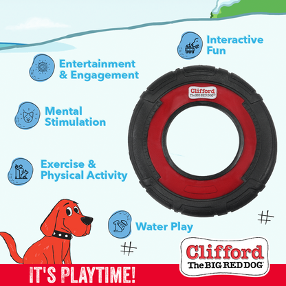 Clifford® Flying Disc 9.25" Durable Dog Toy