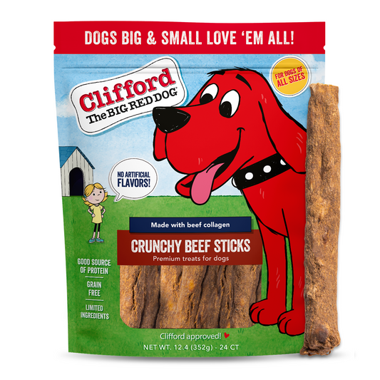 Clifford® Crunchy Beef Sticks 24 ct