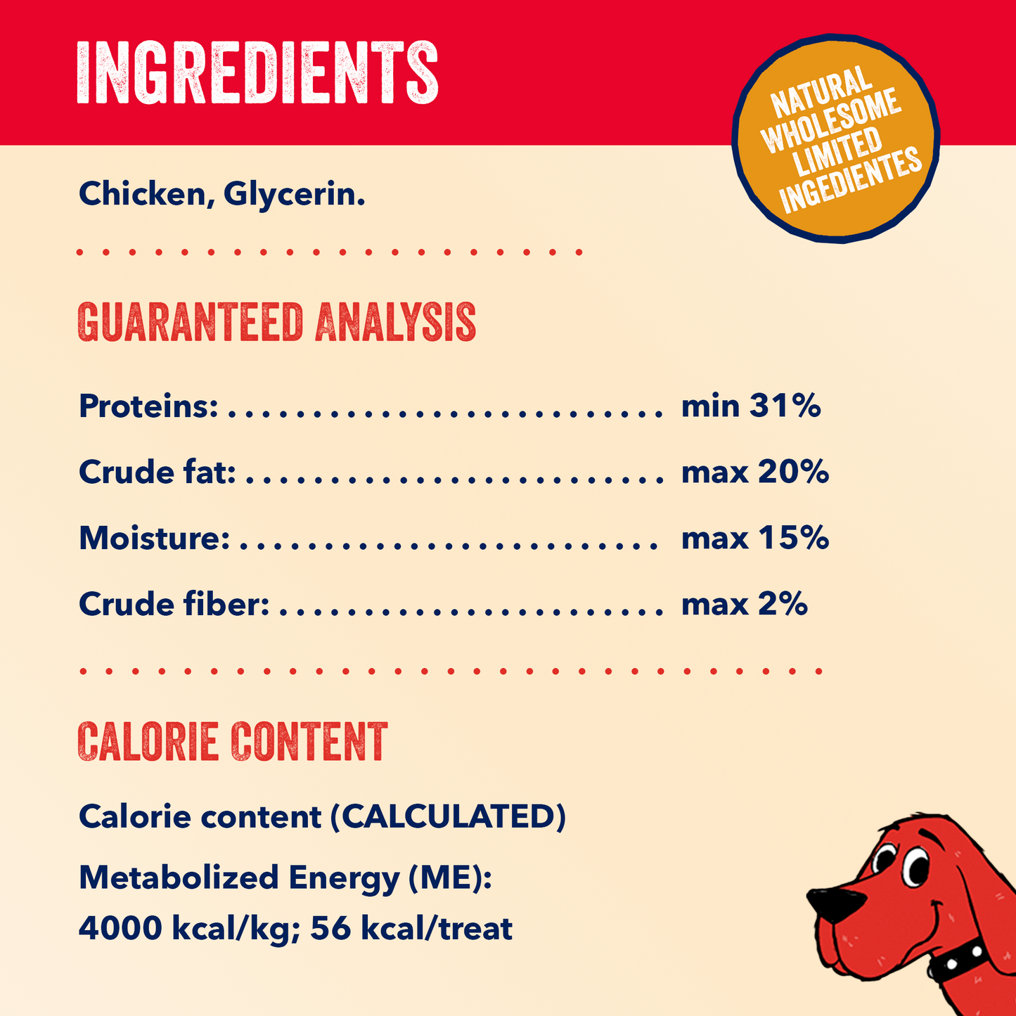 Clifford® Chicken Jerky 24 oz